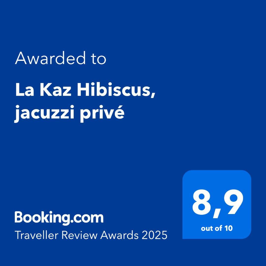 La Kaz Hibiscus, Jacuzzi Prive Villa Le Tampon Buitenkant foto